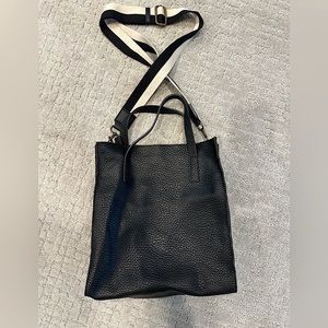 Barney’s Black Leather Bag
